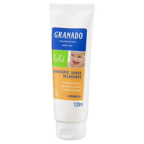 Hidratante Suave Camomila Granado Bebê Bisnaga 120ml