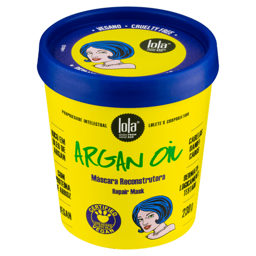 Máscara Lola Oil Argan Recontorno 230G - Lola