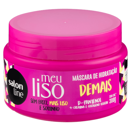 Máscara de Hidratação Meu Liso Demais 300g Salon Line
