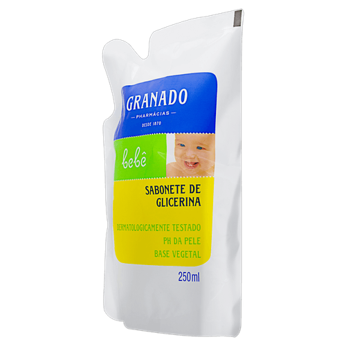 Sabonete Líquido Granado Bebê Glicerina Tradicional 250ml
