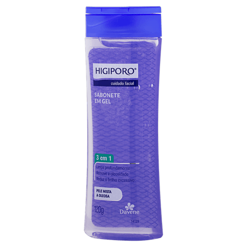Sabonete Gel Higiporo Pele Mista/Ole 120G - Higiporo