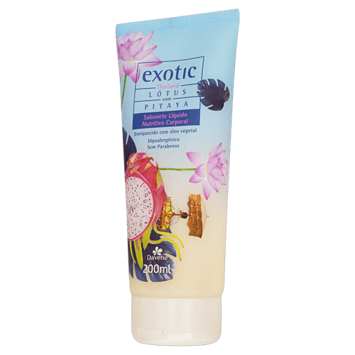 Sabonete Líquido Corpo Exotic Thailand 200Ml - Davene