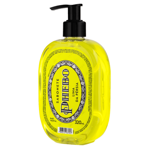 Sabonete Líquido Lima da Pérsia 320ml Cítrico Phebo
