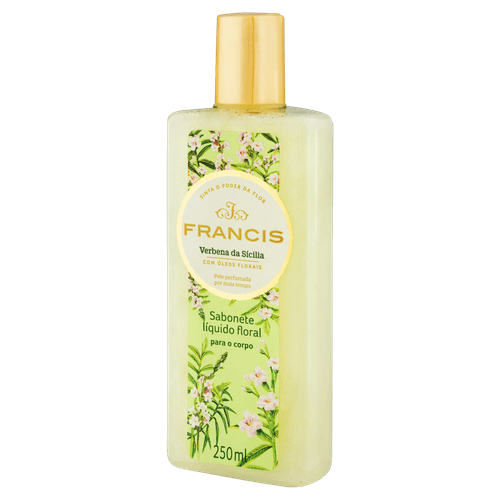 Sabonete Líquido Verbena da Sicília Francis Frasco 250ml