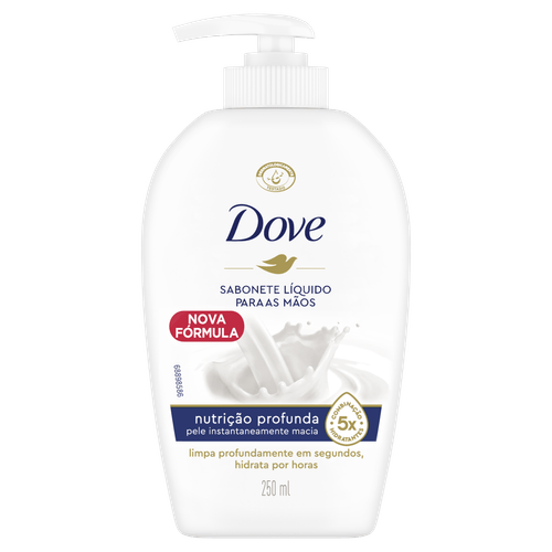 Sabonete Líquido para Mãos Nutrição Profunda 250ml Dove