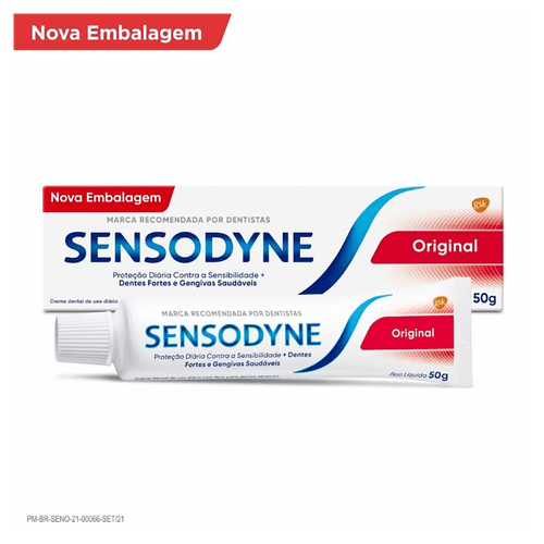 Creme Dental Original Sensodyne Caixa 50g