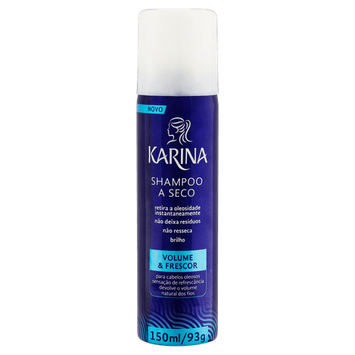 Shampoo A Seco Karina Volume E Frescor 150Ml - Karina Hair