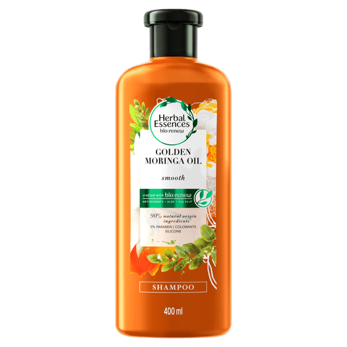 Shampoo Bio:Renew Óleo de Moringa Dourado 400ml Herbal Essences