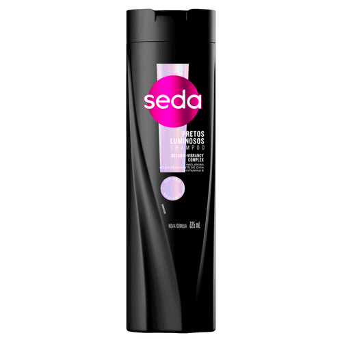 Shampoo Seda Pretos Luminosos Frasco 325ml
