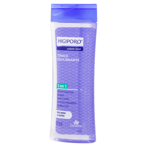 Toni Facial Higiporo Equi Etapa 02 Pele Mista Ole 120Ml - Higiporo