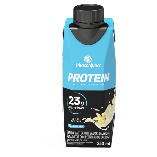Protein Zero Lactose Piracanjuba Baunilha - 250ml