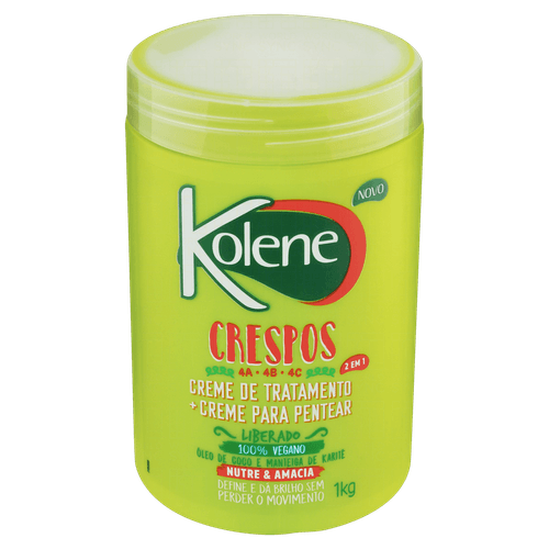 Creme de Tratamento e Pentear Crespos 1kg Kolene