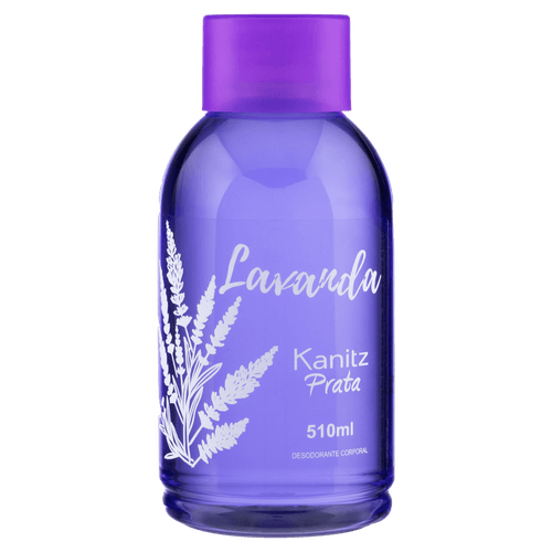 Deo Colônia Prata Lavanda 510ml Kanitz