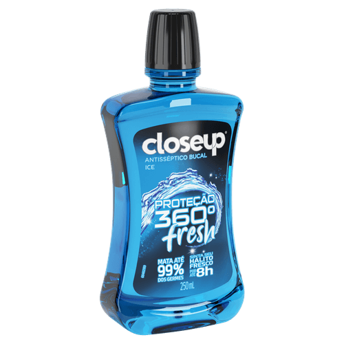 Enxaguante Bucal Proteção 360° Ice Fresh 250ml Close Up