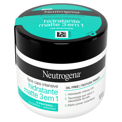 Creme Hidratante Efeito Matte Facial Neutrogena Pote 100g
