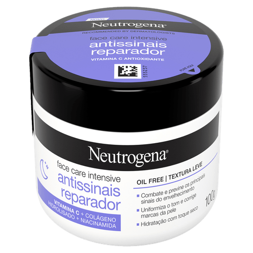 Creme-Reparador Antissinais Facial Neutrogena Pote 100g