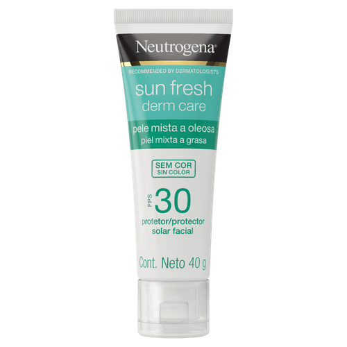 Protetor Solar Facial Neutrogena Derm Care Sem Cor FPS 30 - 40g