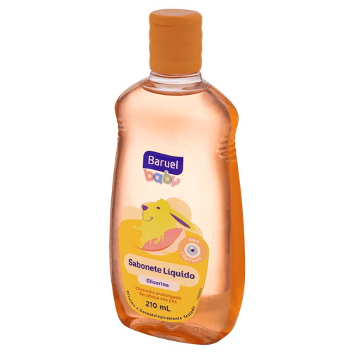Sabonete Líquido de Glicerina Baruel Baby 210ml