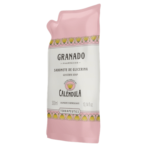 Sabonete Liquido Granado Calendula Refil 300Ml