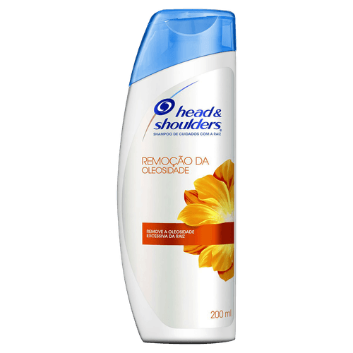 Shampoo Anticaspa Head & Shoulders Remoção da Oleosidade Frasco 200ml