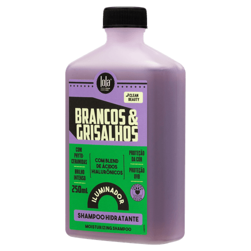 Shampoo para Cabelos Brancos e Grisalhos 250ml Lola