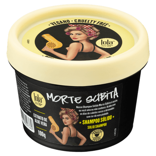 Shampoo Lola Morte Subita Solido 100G