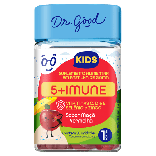 Suplemento Imune Kids Dr Good 30 Unidades Goma Mastigável