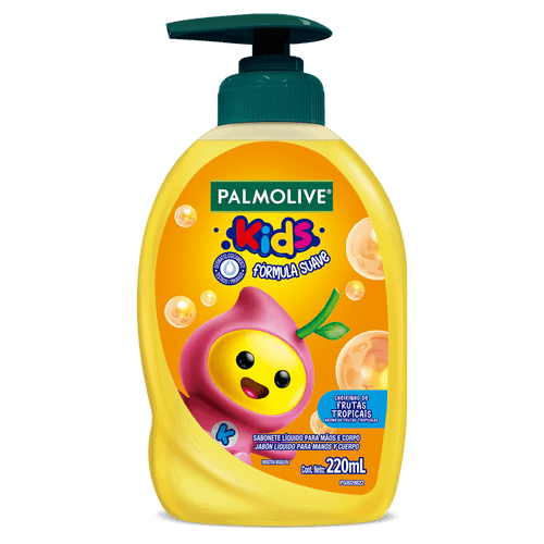 Sabonete Líquido Infantil Palmolive Frutas Tropicais 220ml