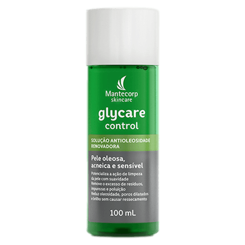 Solução Antioleosidade Renovadora Mantecorp Skincare Glycare Control Frasco 100ml