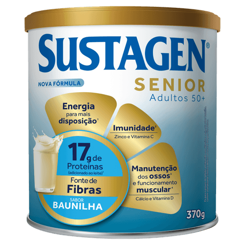Sustagen Senior 50+ Baunilha - 370g