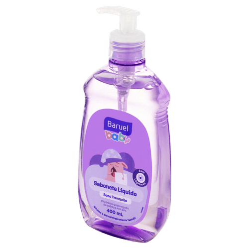 SABONETE LÍQUIDO BARUEL BABY SONO TRANQUILO 400ML