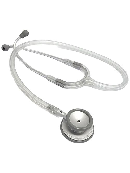 Estetoscópio Spirit MD Pro Lite Adulto - Cinza Transparente