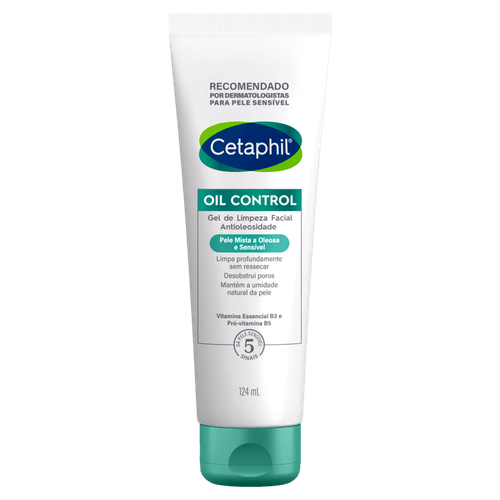 Gel de Limpeza Facial Antioleosidade Cetaphil Oil Control 124ml