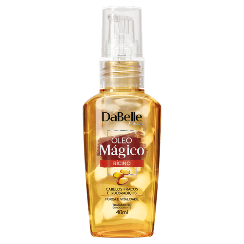 Óleo Capilar Rícino Mágico 45ml DaBelle Hair