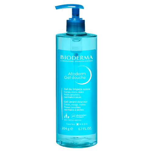 Gel de Limpeza Suave Bioderma Atoderm Frasco - 204g