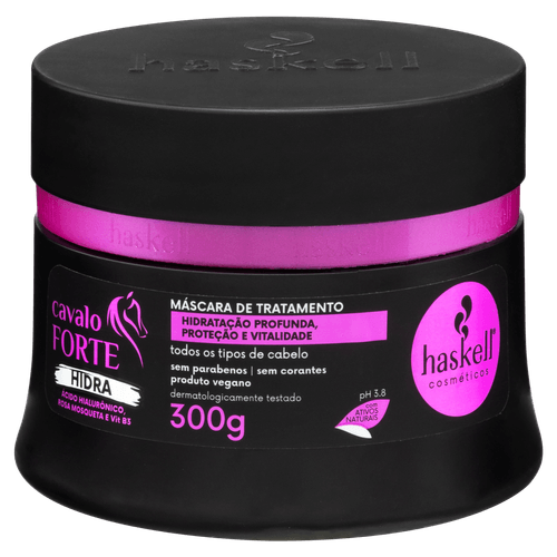 Máscara de Tratamento Cavalo Forte Hidratação 300g Haskell
