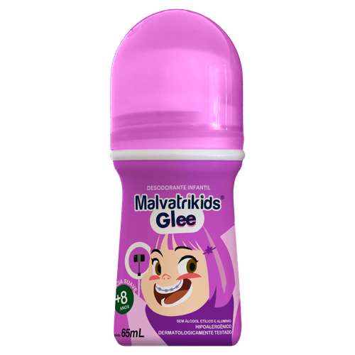 Desodorante Roll-On Suave Malvatrikids Glee - 65ml