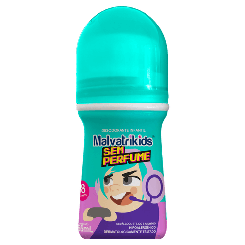 Desodorante Roll-On sem Perfume Malvatrikids - 65ml