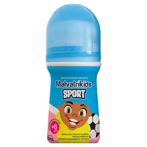 Desodorante Roll-On Suave Malvatrikids Sport - 65ml