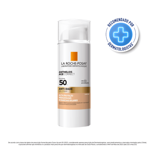 Protetor Solar Gel-Creme Anti-Idade La Roche-Posay FPS 50 50g