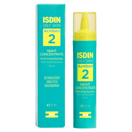 Sérum Anti-Imperfeições Night Concentrate 2 Isdin Acniben Oily Skin -27ml