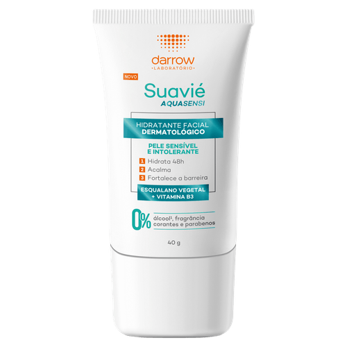 Hidratante Facial Darrow Suavié Aquasensi 40g Bisnaga