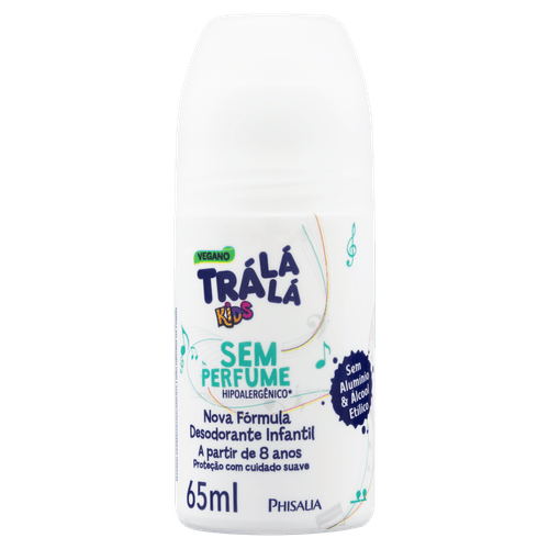 Desodorante Roll-On sem Perfume Trá Lá Lá Kids - 65ml
