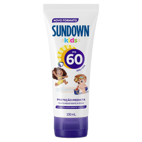 Protetor Solar FPS 60 Sundown Kids - 100ml