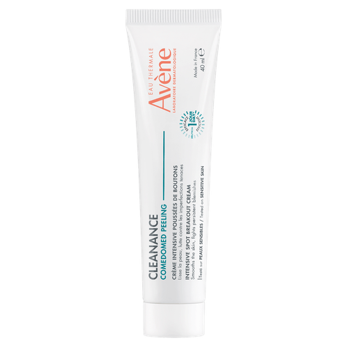 Acelerador Antiacne Creme Facial Eau Thermale Avène Cleanance Comedomed Peeling - 40ml