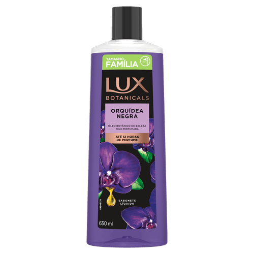 Sabonete Líquido Orquídea Negra Lux Botanicals - 650ml