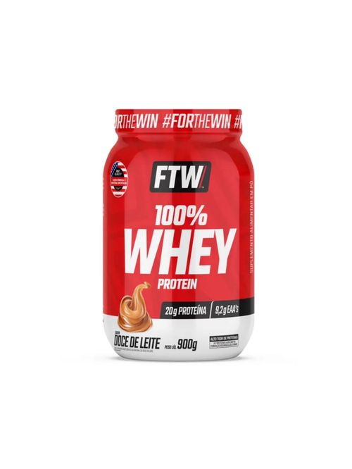 100% Whey Doce de Leite FTW 900g