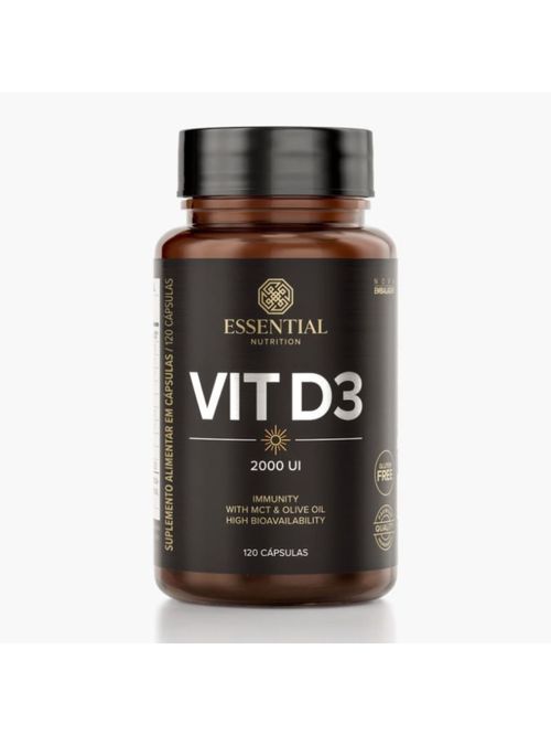 Vit D3 2000 UI Essential Nutrition 120caps