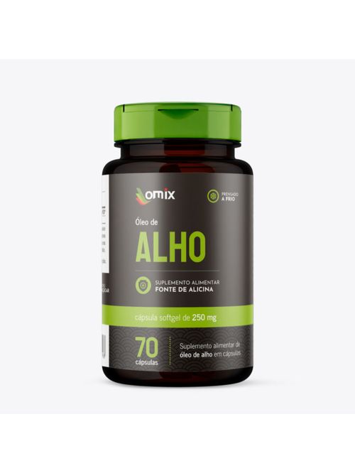 Óleo de Alho Omix 250 mg 70cáps