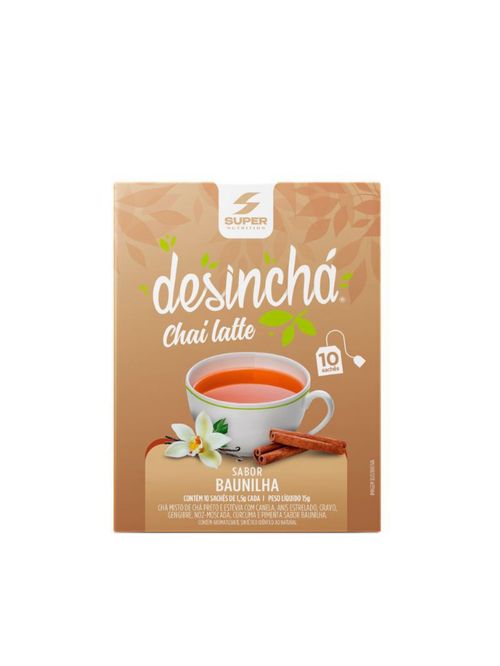 Desinchá Chai Latte Baunilha Super Nutrition 10sch 1g